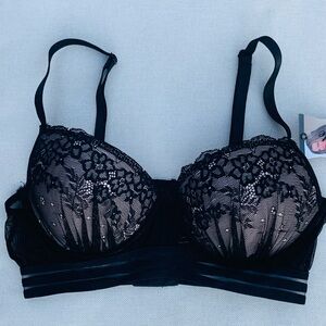 Black Lace Bra from Escante Collection